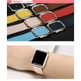 thumbnail image 2 of LEIXIUER Modern Buckle Strap Compatible with Apple Watch Bands 44mm 45mm 41mm 40mm 42mm 38mm Ultra 49mm Correa Leather Bracelet Replacement iwatch Series 8 7 5 4 3 6 SE 2 1, 2 of 8