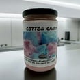 thumbnail image 2 of Cotton Candy Vegan Coconut Soy 12 oz/ 355 ml Candle Hand-poured, Eco-friendly, Clean Burning, Bakery, Food, Drink Wood Wick, 2 of 5
