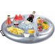 thumbnail image 1 of Inflatable Floating Drink Holder For Pool Party, Swimming Pool Accessories Drink Floats With 8 Holes Large Capacity, Hot Tub Floating Tray For Adult, 1 of 5