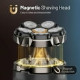 thumbnail image 5 of Prozing Head Shaver for Bald Men, Magnetic Electric Razor for Men, IPX7 Waterproof Rechargeable Shaver, 5 of 9