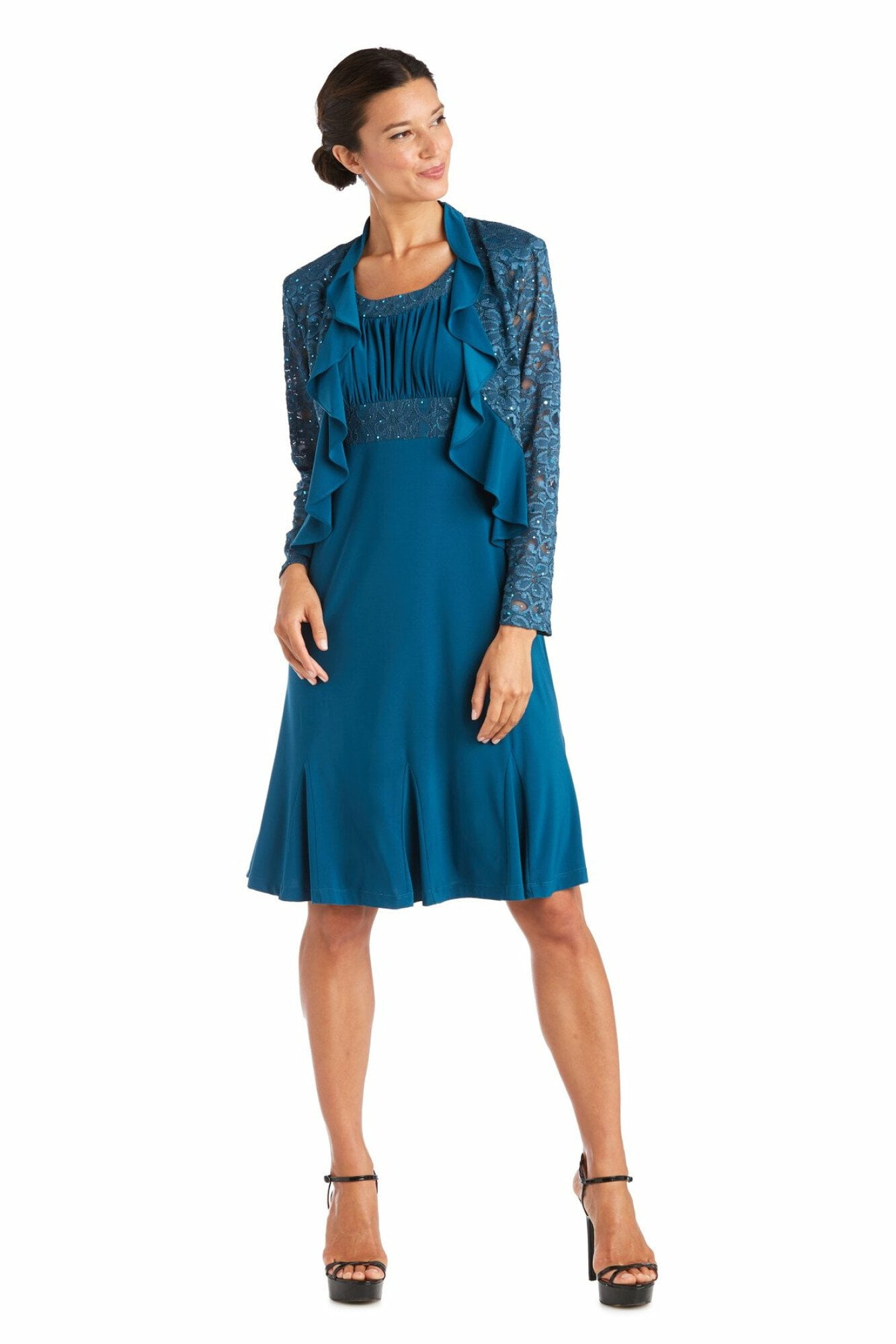 dressbarn navy blue dress