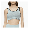 thumbnail image 2 of Calvin Klein Performance Women's Logo Nylon Stretch Bralette, Lime , M, 2 of 2