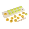 thumbnail image 3 of Tablero de clavijas de matemáticas Baoblaze Manipuladores de matemáticas Montessori, 3 of 8