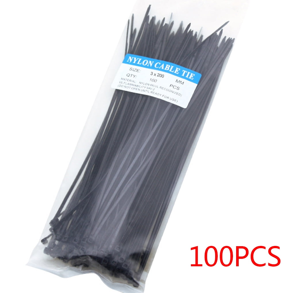 ABIDE 100 Pieces Cable Tie Portable Oneoff Antirust Selflocking