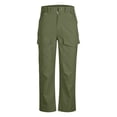 thumbnail image 5 of WREESH Men's Cargo Pants Multiple Pockets Trousers Work Wear Pocket Olive Green, 5 of 9