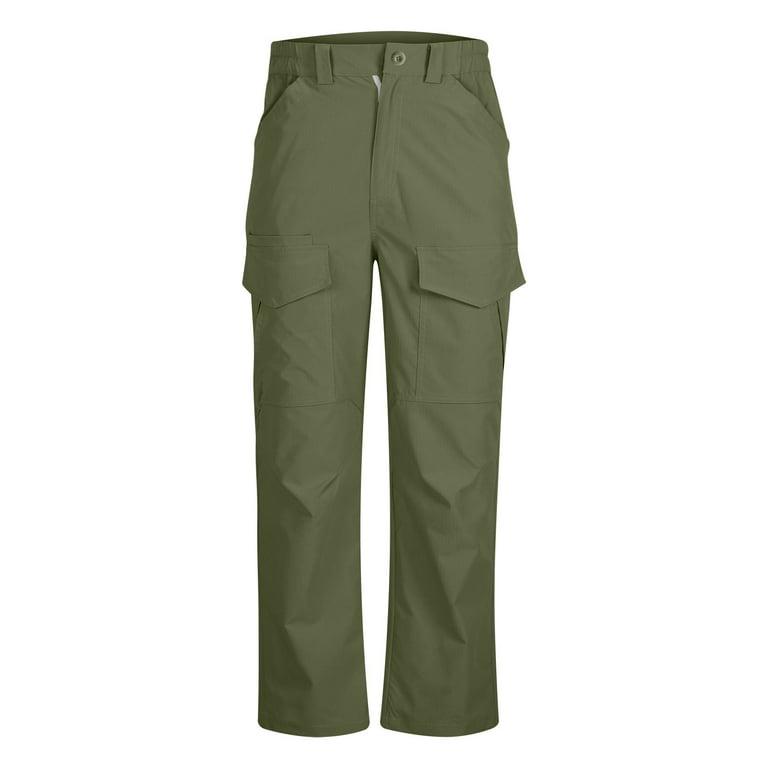 DDAPJ pyju Men's Hiking Cargo Pants Quick-Dry Lightweight