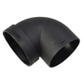 thumbnail image 2 of Enhance Airflow Efficiency with this 75mm Elbow Outlet Connector for Heaters, 2 of 2