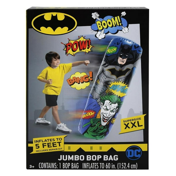 Batman Jumbo Bop Bag Kids Super Size Punching Bag Boys 3 and Up -  