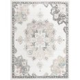 thumbnail image 1 of Unique Loom Parker Medallion Vintage Border Rug 9' x 12' Rectangle Ivory/Beige, 1 of 1