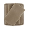 thumbnail image 3 of Comfort Classics Microfleece 3 Piece Brown Sheet Set, Twin-XL, 3 of 6