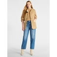 thumbnail image 2 of Time and Tru Women’s Faux Shearling Longline Vest, Lightweight, Sizes XS-XXXL, 2 of 5