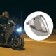 thumbnail image 5 of Motocicleta 3 Snap Visor Visor de casco, , para cascos de motocicleta abiertos, parabrisas Front Bubble Lens plata Yotijar escudo de visera, 5 of 10