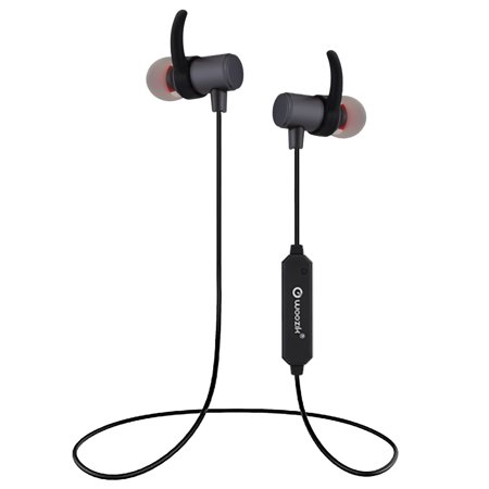 Woozik M700 Sport Bluetooth Headphones- aptX Wireless Earbuds Sweatproof Headset Magnetic Stereo Earphones for Running Workout Gym Noise