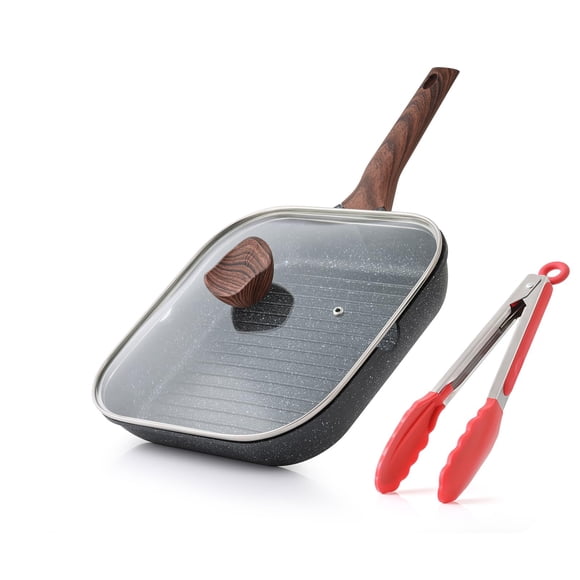 Sartén Kordisen antiadherente con tapa de 28 cm para estufas