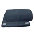 thumbnail image 4 of Faux Suede Foot Rest, Digitally Printed Grunge Texture, Non-Slip Backing Adjustable Height Ergonomic Memory Foam Leg Support for Office or Home Gaming Accessory, Grey, by Ambesonne, 4 of 6