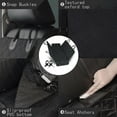 thumbnail image 3 of Car Rear Back Seat Pet Cover Waterproof Hammock Dog Cat Protector Mat Black, 3 of 5