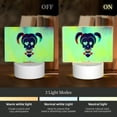 thumbnail image 3 of Harley Quinn Logo Acrylic Night Light Adjustable 3 Light Modes USB Cable Lamp Light Display Base Rectangular LED Light For Bookshelves Desk Bedside Tables Bedroom Child Room, 3 of 9