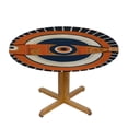 thumbnail image 3 of nygtbtfer Mandala Sun Painting Round Tablecloth Round Fitted Table Cover with Elastic Edge Washable Outdoor Circle Table Cloths for Kitchen Dining Party Picnic Indoor Patio Decor  38-42, 3 of 8