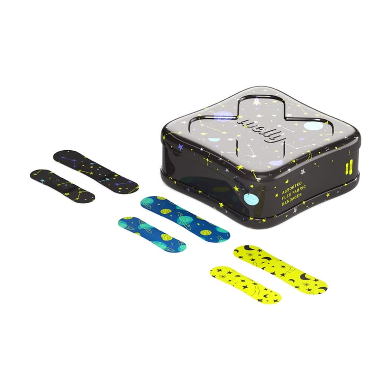 Welly Planet Pals Flex Fabric Bandages, Assorted Space Patterns