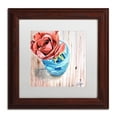 thumbnail image 2 of "Rose in Jar" Canvas Art by Jennifer Redstreake White Matte, Wood Frame, 2 of 4