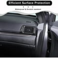 thumbnail image 3 of TINKI 2PCS Side Air Vent Frame Trim for Honda Pilot 2016-2022/ Ridgeline 2017-2023/ Passport 2019-2023, ABS Material Center Console Side Air Conditioning Outlet Cover Accessories, 3 of 14
