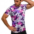 thumbnail image 4 of Bnwani Men Shirts Casual Crew Neck Tee Lightweight Shirts Camouflage XL, 4 of 10