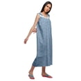 thumbnail image 2 of Moomaya Chemise de Nuit d'Allaitement à Col Rond Imprimé pour Femmes en Coton, 2 of 5