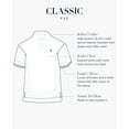thumbnail image 6 of Ralph by Ralph Lauren Men's Classic Fit Iconic Mesh Polo, Black, 6 of 6