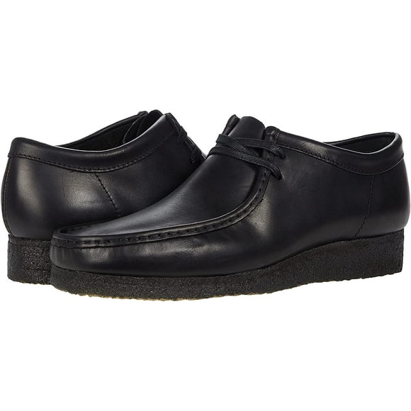 Clarks Wallabee Oxford 10 Cuir Noir 1