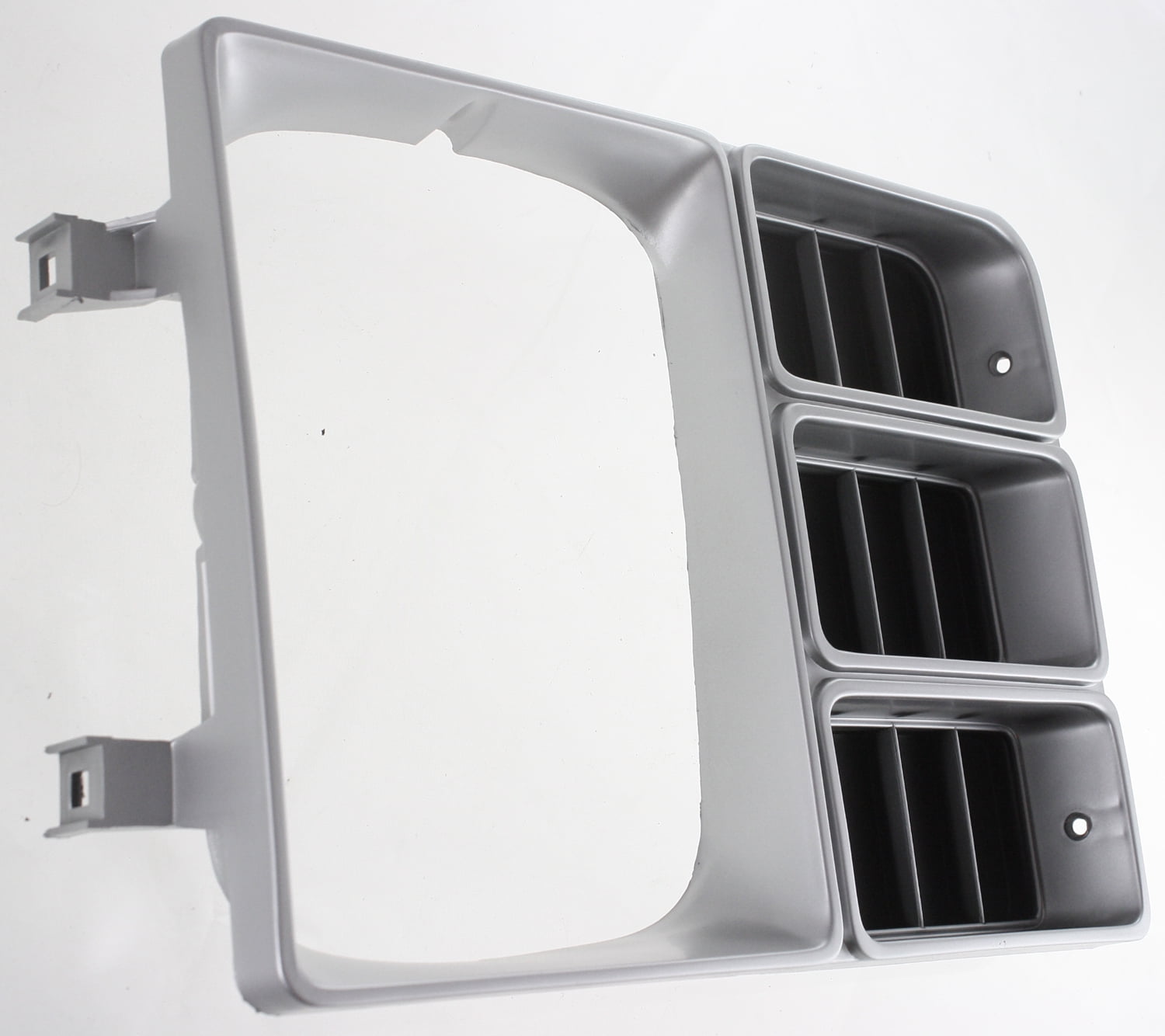 Replacement 6730 Headlight Door Compatible For 1981-1982 Chevrolet C10 C20 Left Driver Painted - black and silver