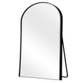 thumbnail image 2 of MAYEERTY 71"x32" Arch Full Length Mirror Aluminum Alloy Framed Floor Mirror, Black, 2 of 6