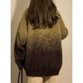 thumbnail image 2 of Suéteres de mujer de otoño con letras, estilo preppy americano, holgados, ropa de calle, hipster, punk, tejidos de punto, tiernos, elegantes, cuello redondo, manga larga, chic., 2 of 5