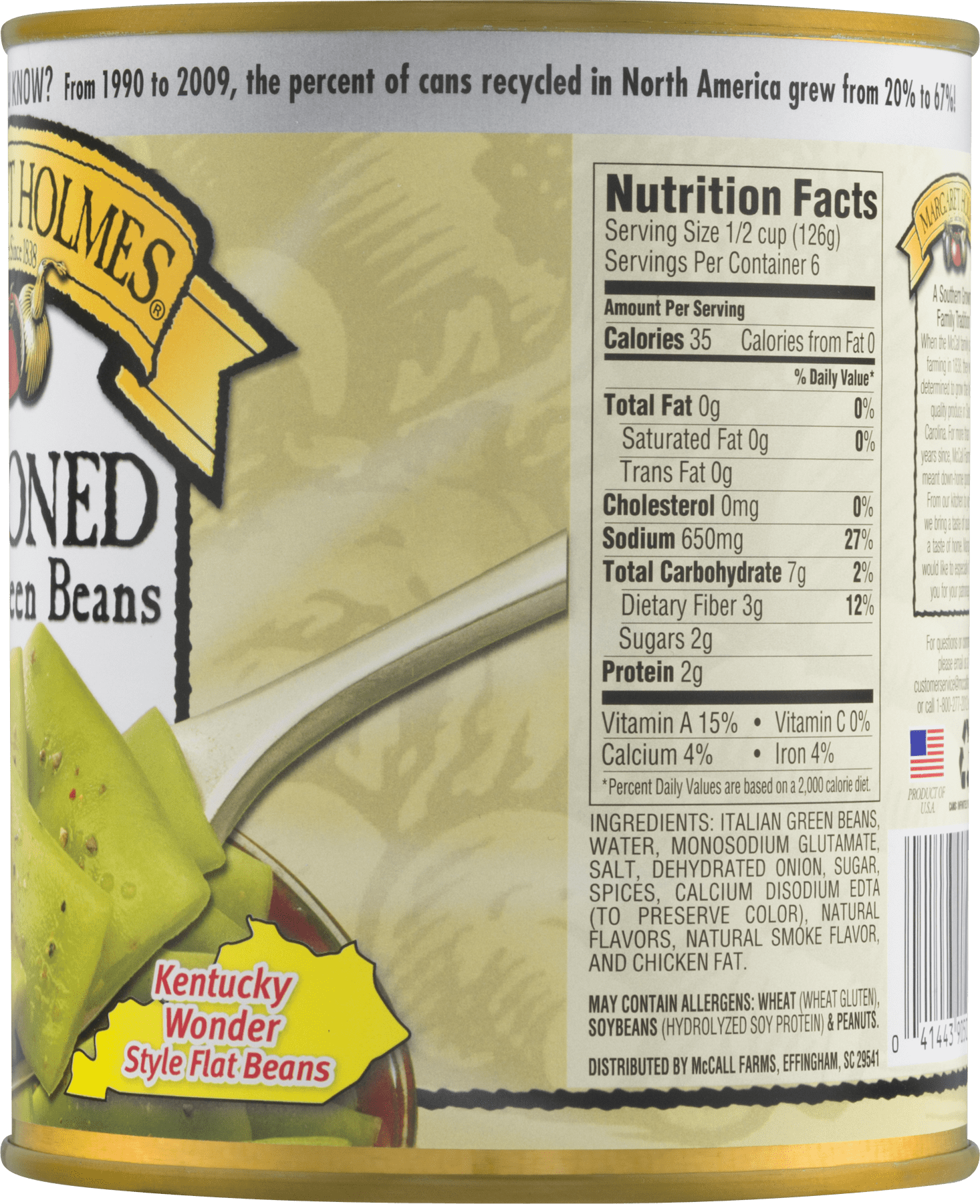 italian green beans nutrition