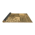 thumbnail image 2 of Ahgly Company Indoor Square Abstract Brown Modern Area Rugs, 5' Square, 2 of 4