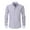 Gray, variant on IYTR Mens Button Up Shirts Long Sleeve Stripe Dress Shirts Slim Fit Business Casual T-Shirt (Gray,S)