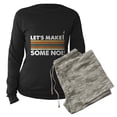 thumbnail image 5 of CafePress - Cicadas Let's Make Some Noise Periodical Cicadas - Women's Long Sleeve Dark Pajamas, 5 of 7