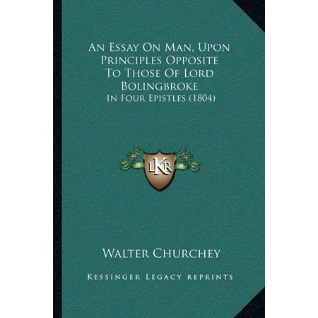 An essay on man epistle 1
