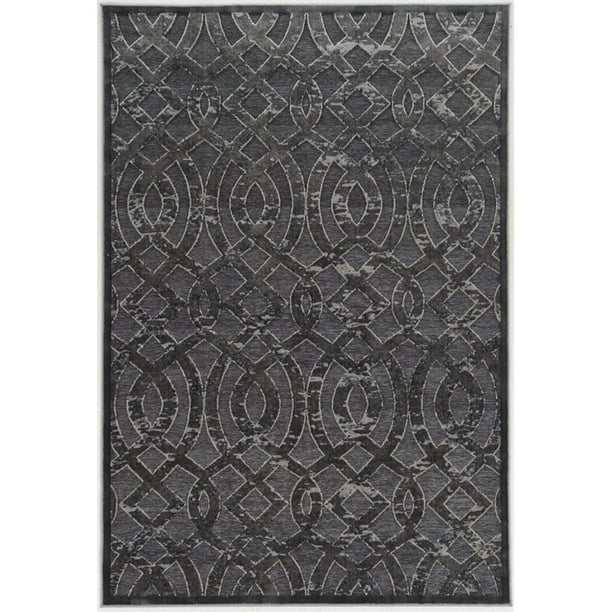 Juncture Trellis Blue Gray Area Rug 5x8 Walmart Com Walmart Com