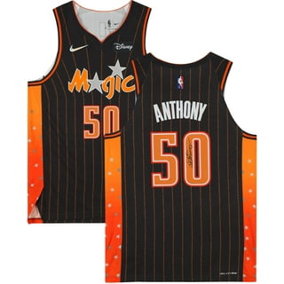 Men's New York Knicks Carmelo Anthony #7 Nike Black 2020/21 Swingman Jersey  - City Edition