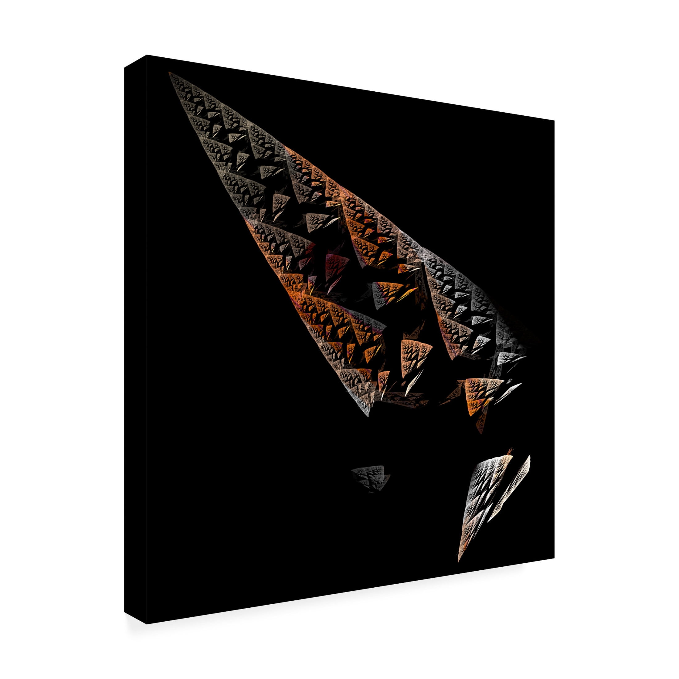 Trademark Fine Art Mystic Number Broken Obelisk Canvas Wall Art