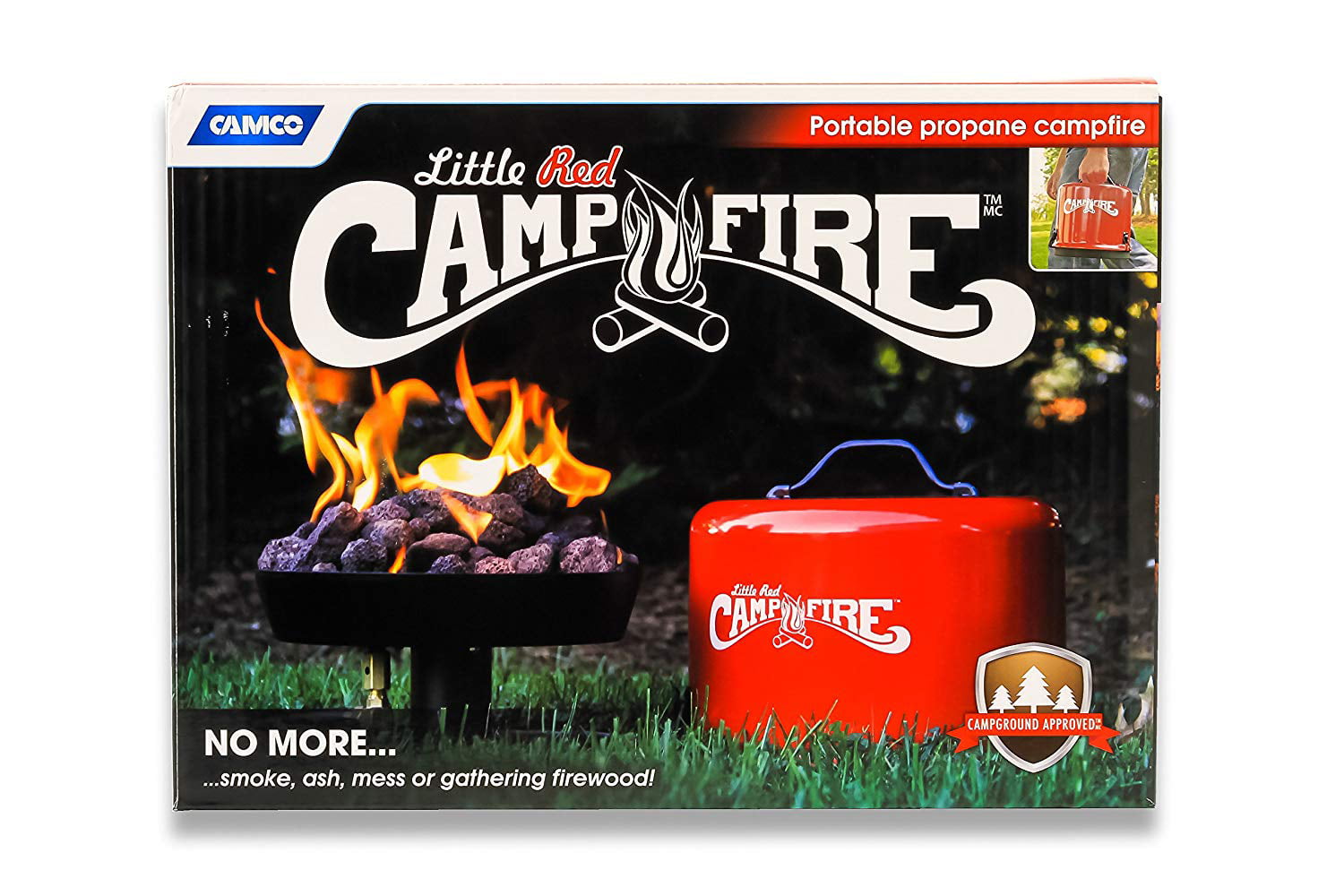 Camco Little Red Campfire 11 25 Inch, Little Red Propane Fire Pit