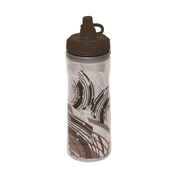 Statis 600 ml 20 oz Insulated Water Bottle - Black