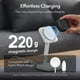 thumbnail image 4 of ESR para AirPods de 4ª generación, compatible con AirPods 4 Gen (2024) (USB-C), compatible con MagSafe, cubierta de protección contra caídas con cordón, funda híbrida Orbit, negro, 4 of 5
