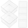 thumbnail image 5 of Minkissy 6Pcs Clear Drawer Organisers for Office Use Plastic Storage 8.5x8.5x4.5in, 5 of 8