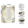 thumbnail image 2 of Do It Anyway Quote Canvas Wall Art Inspirational Painting Motivational Poster Print Positive Office Home Decor Framed Gift, 2 of 8