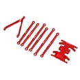 thumbnail image 1 of For SCX24 Tie Rod Kit, 6Pcs Durable 1/24 for SCX24 Pull Rod Kit  for SCX24 Black,Red, Color, 1 of 8