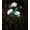 White, variant on XYRSRUW Solar Flower Lantern, Silk Cloth & Stainless Steel, Automatic LED Lighting, Charming Outdoor Decor, Ideal for Gardens, Yards, and Pathways, 32in Height(White)