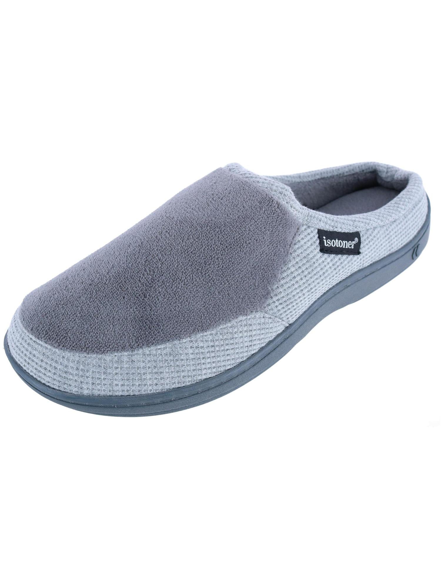 NEW Sizes Multiple Colors Isotoner Men's Microterry Slip On Slippers 