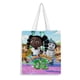 thumbnail image 1 of Dee & Friends in Oz Bolso de tela con estampado de lienzo para mujer, bolsa de compras reutilizable y estética, con cremallera interior, regalo para mujer, 35 × 40 cm., 1 of 6