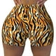 thumbnail image 2 of Fotbe Zebra Shorts Sin Costuras – Shorts Deportivos de Cintura Alta para Mujer, Elásticos para Gimnasio, Yoga, Running o Ciclismo-Small, 2 of 8